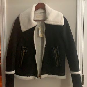 Michael Kors Shearling Aviator Size Small